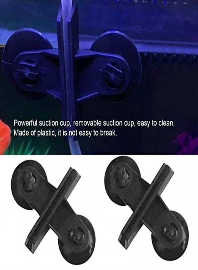 مشابك زجاجية لفصل أحواض السمك من VAYINATO® باللون الأسود | مشابك شفط لعزل أحواض السمك (عبوة من 5 قطع) من Petzlifeworld - Image 2